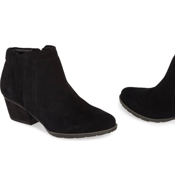 Blondo waterproof leather suede ankle booties - Picture 1 of 7